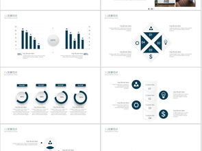 简约创意几何个性商业计划书 融资与产品介绍方案